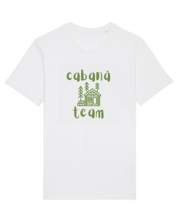 Cabană Team (verde)  White