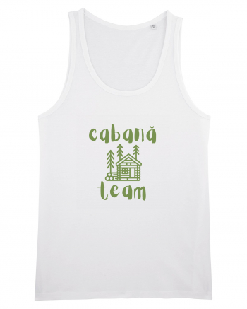 Cabană Team (verde)  White