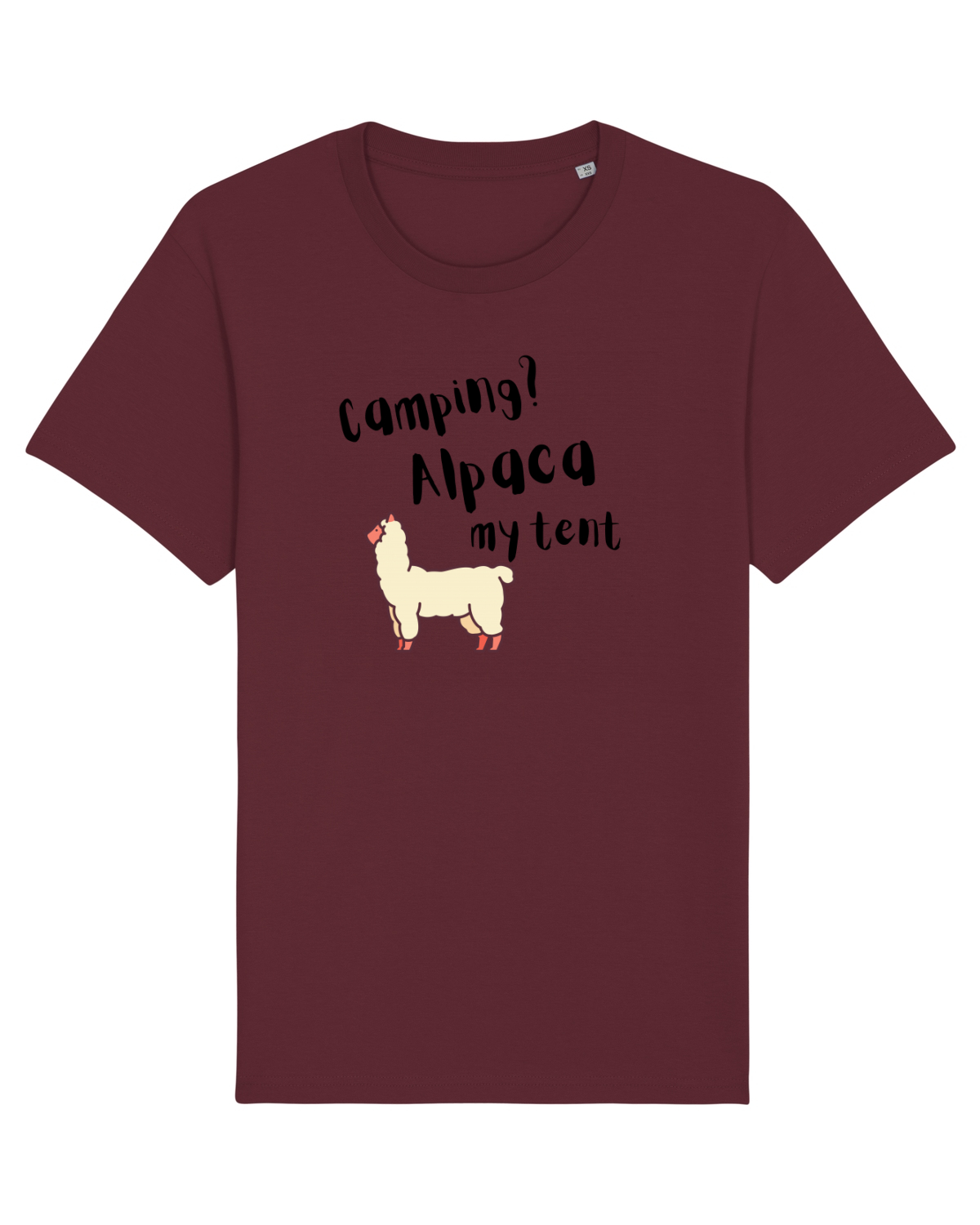 Tricou mânecă scurtă Unisex Rocker Burgundy