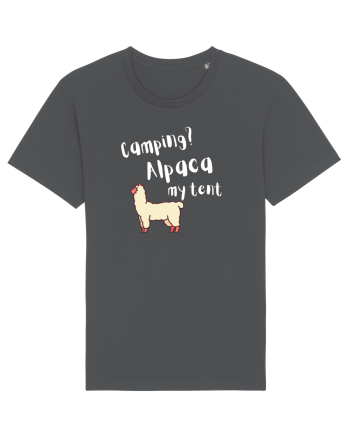 Camping? Alpaca my tent (alb)  Anthracite