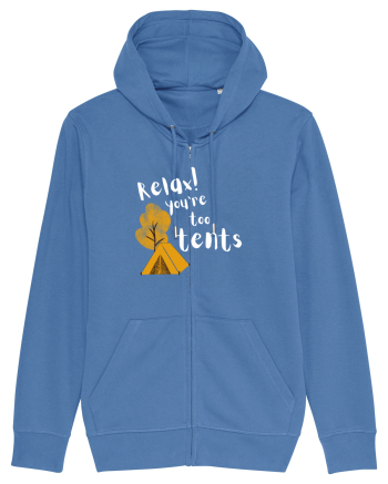 Relax! You're too tents (alb)  Bright Blue
