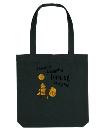 I could go camping forest of my life (black)  Black