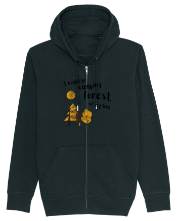I could go camping forest of my life (black)  Black