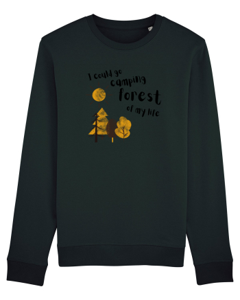 I could go camping forest of my life (black)  Black