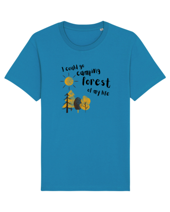 I could go camping forest of my life (black)  Azur