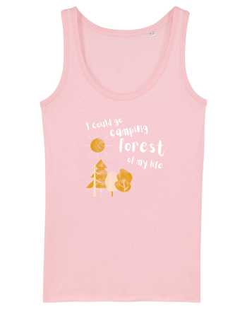 I could go camping forest of my life (alb)  Cotton Pink