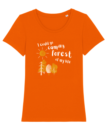 I could go camping forest of my life (alb)  Bright Orange