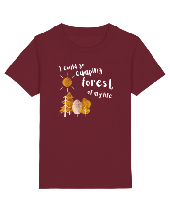 I could go camping forest of my life (alb)  Burgundy