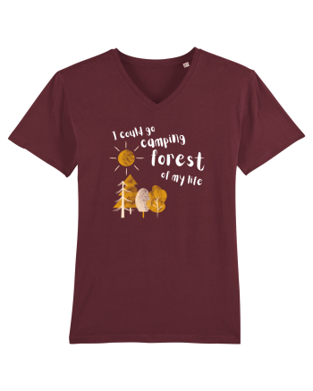 I could go camping forest of my life (alb)  Burgundy
