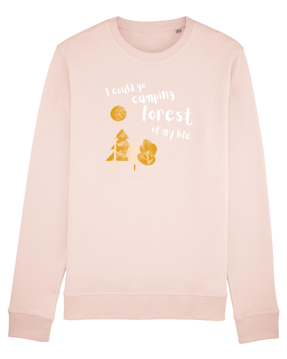 Bluză mânecă lungă Unisex Rise Candy Pink