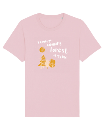 I could go camping forest of my life (alb)  Cotton Pink