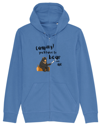 Camping? You'll have to bear with me (negru)  Bright Blue