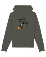 Camping? You'll have to bear with me (negru)  Hanorac Unisex Drummer