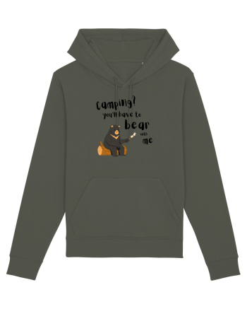 Camping? You'll have to bear with me (negru)  Khaki
