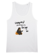 Camping? You'll have to bear with me (negru)  Maiou Bărbat Runs