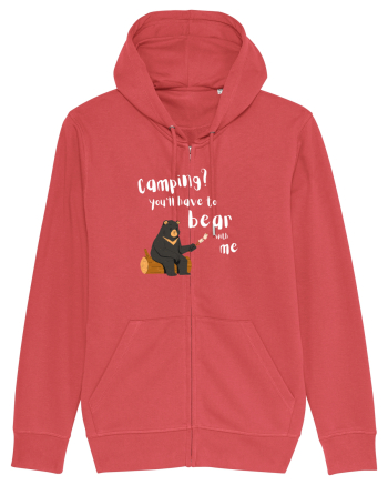 Camping? You'll have to bear with me (alb)  Carmine Red