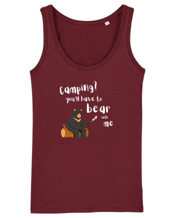 Camping? You'll have to bear with me (alb)  Burgundy