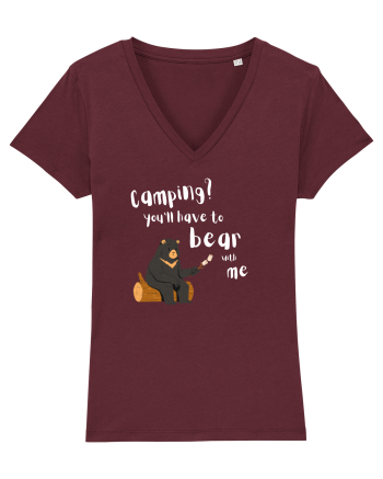 Camping? You'll have to bear with me (alb)  Burgundy