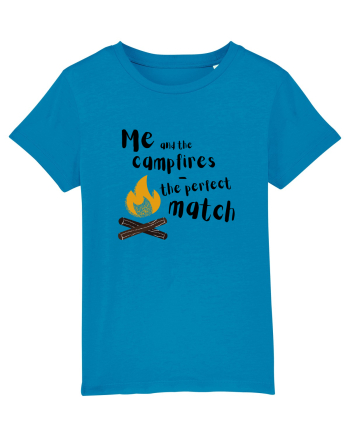 Me and the campfires - the perfect match (negru)  Azur