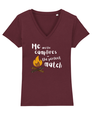 Me and the campfires - the perfect match (alb)  Burgundy