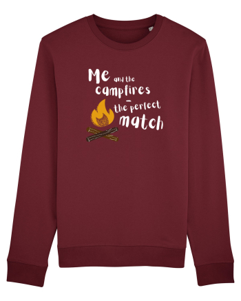 Me and the campfires - the perfect match (alb)  Burgundy