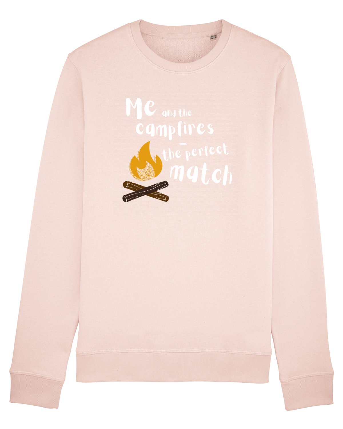 Bluză mânecă lungă Unisex Rise Candy Pink
