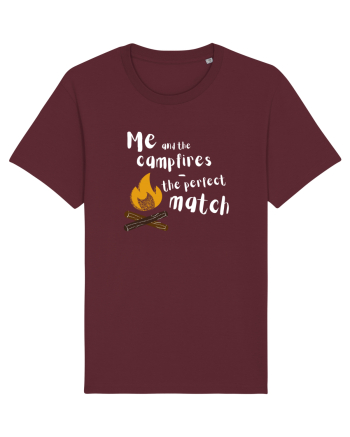Me and the campfires - the perfect match (alb)  Burgundy