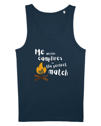 Me and the campfires - the perfect match (alb)  Navy