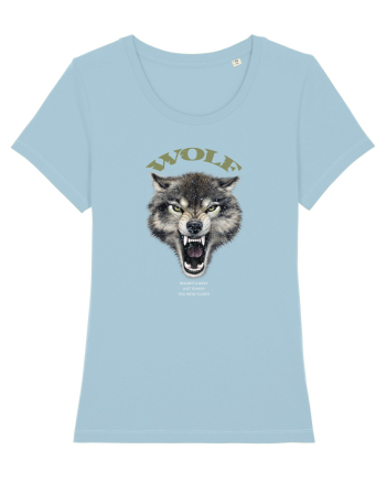 Wolf Sky Blue