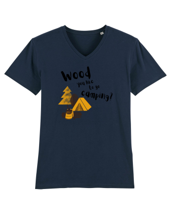 Wood you like to go camping? (negru)  French Navy