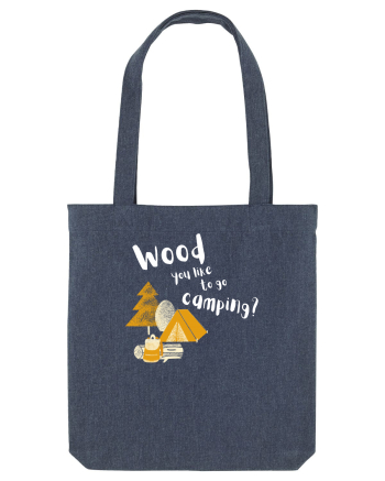 Wood you like to go camping? (alb)  Midnight Blue
