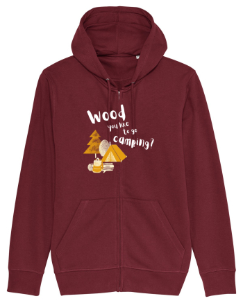 Wood you like to go camping? (alb)  Burgundy