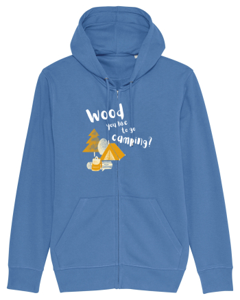 Wood you like to go camping? (alb)  Bright Blue