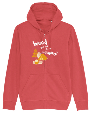 Wood you like to go camping? (alb)  Carmine Red