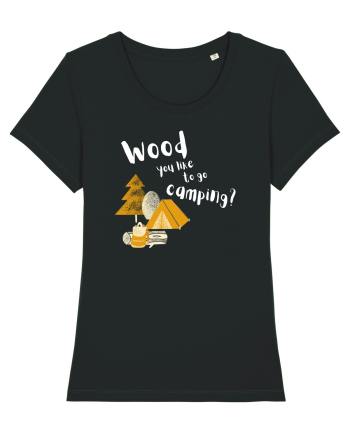 Wood you like to go camping? (alb)  Black