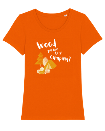 Wood you like to go camping? (alb)  Bright Orange
