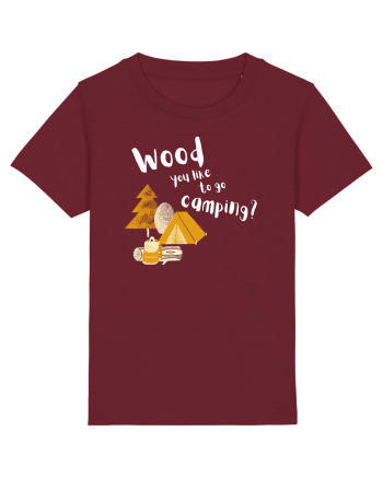 Wood you like to go camping? (alb)  Burgundy