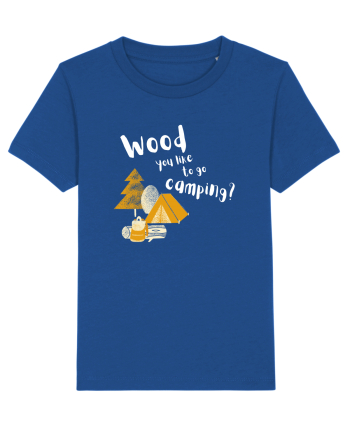 Wood you like to go camping? (alb)  Majorelle Blue