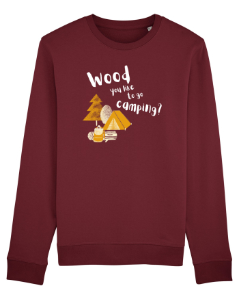 Wood you like to go camping? (alb)  Burgundy