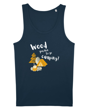 Wood you like to go camping? (alb)  Navy