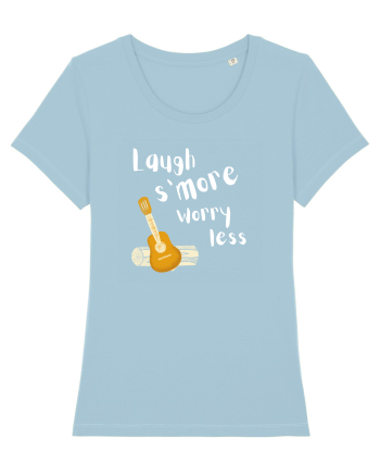 Laugh s'more worry less (alb)  Sky Blue