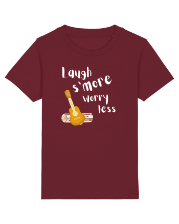 Laugh s'more worry less (alb)  Burgundy
