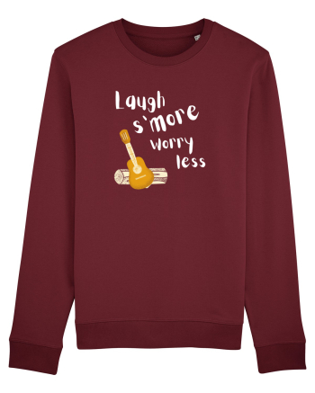 Laugh s'more worry less (alb)  Burgundy