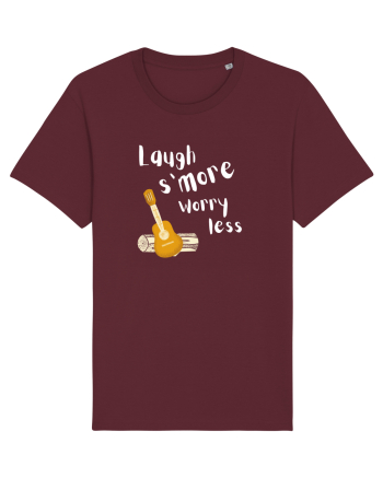 Laugh s'more worry less (alb)  Burgundy
