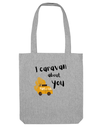 I caravan about you (negru)  Heather Grey