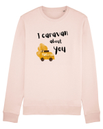 I caravan about you (negru)  Bluză mânecă lungă Unisex Rise