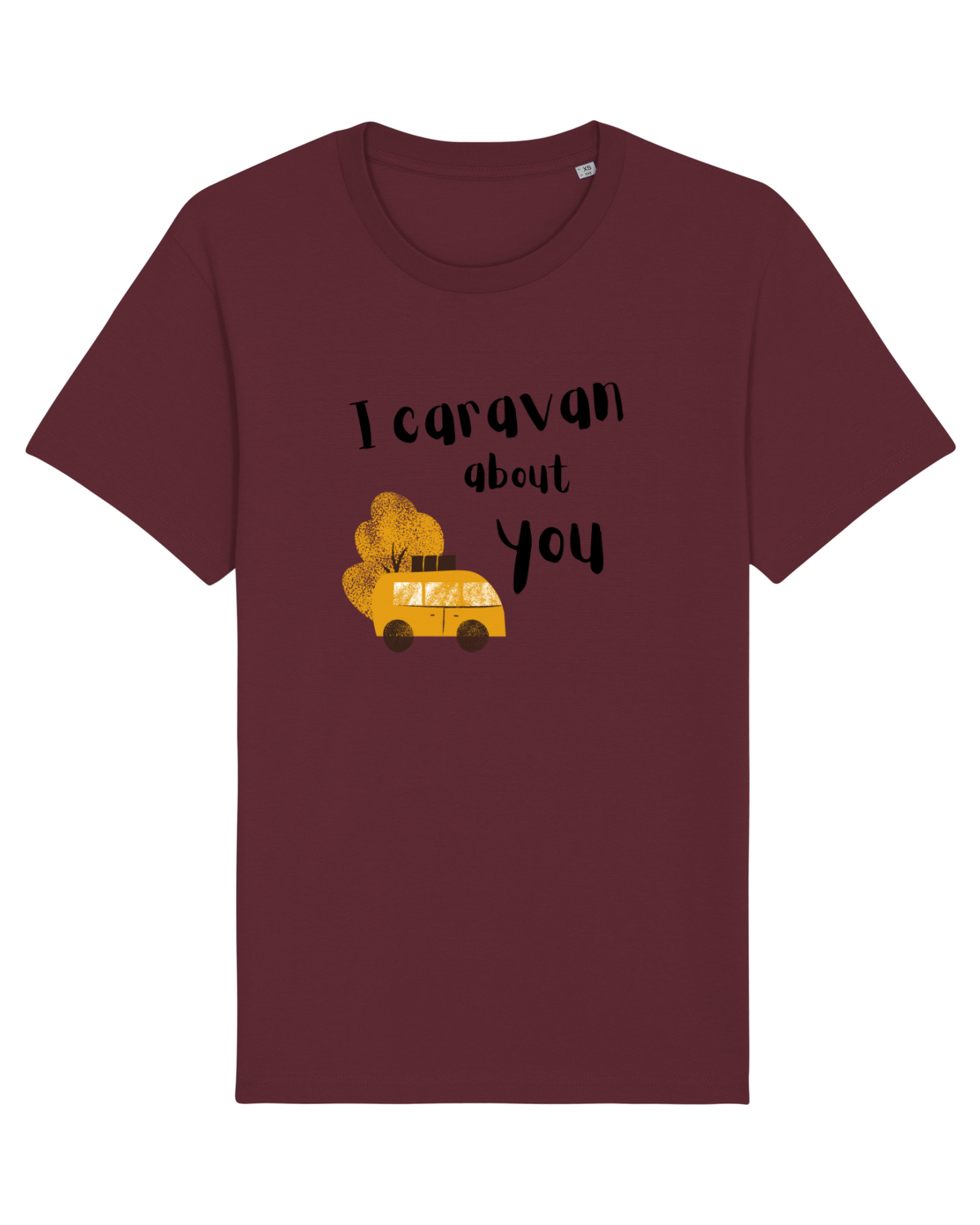 Tricou mânecă scurtă Unisex Rocker Burgundy
