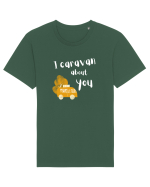 I caravan about you (alb)  Tricou mânecă scurtă Unisex Rocker