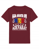 Asa arata un patriot adevarat Tricou mânecă scurtă  Copii Mini Creator