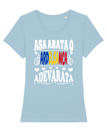 Asa arata o Ardeleanca adevarata Sky Blue